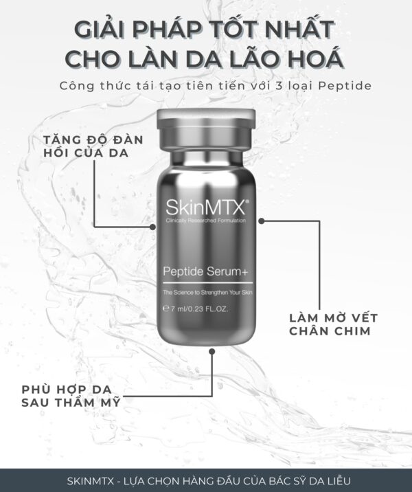 Peptide Serum+ ,Serum Tái Tạo Da Chuyên Sâu - Hình ảnh 2